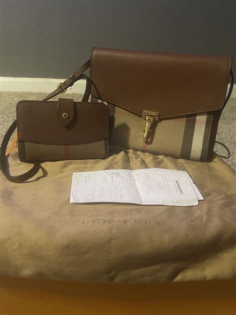 burberry handbag and wallet 39808261 Authentic 